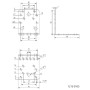 Winkelverbinder 105 mm x 105 mm x 90 mm