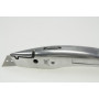 Originales Delphin® Universalmesser ALU mit schwarzem Köcher zum Schneiden von Teppichböden, Dämmstoffen, Bitumenbahnenm, PVC-Belägen etc. 