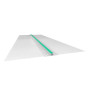 Weichmacherfreies, robustes, gelochtes Hart-PVC-Bewegungsfugenprofil
