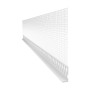 Hochwertige PVC-Abzugskante mit angebrachtem WDVS-Gewebe 
