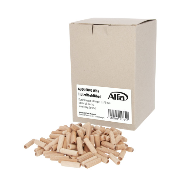 6604 Alfa Holzriffeldübel