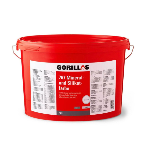 767 Gorillas Mineral- und Silikatfarbe